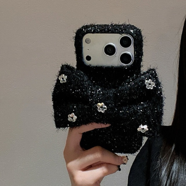 Big ribbon iphone case　B3802