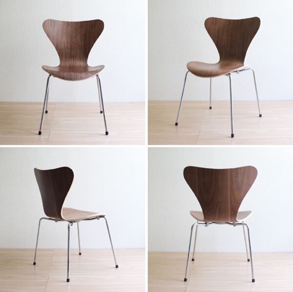 セブンチェア　リプロダクト品 セブンチェアのリプロダクト品（ウォルナット） | リプロダクト