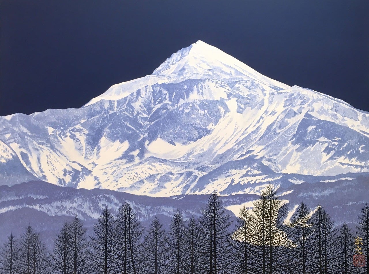 会津富士 | Gallery Enatsu 江夏画廊 | ハートウォーミングな絵画と