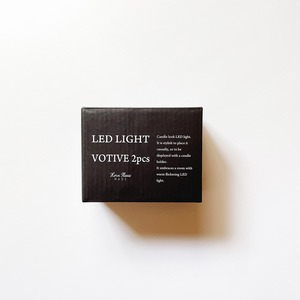 LED light votive candle 2pcs (Ssize)