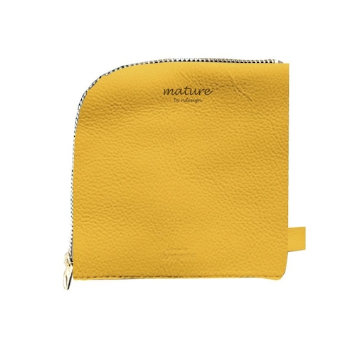 Order reservation multi mini purse【受注予約】マルチミニパース《Yellow  × Liberty》