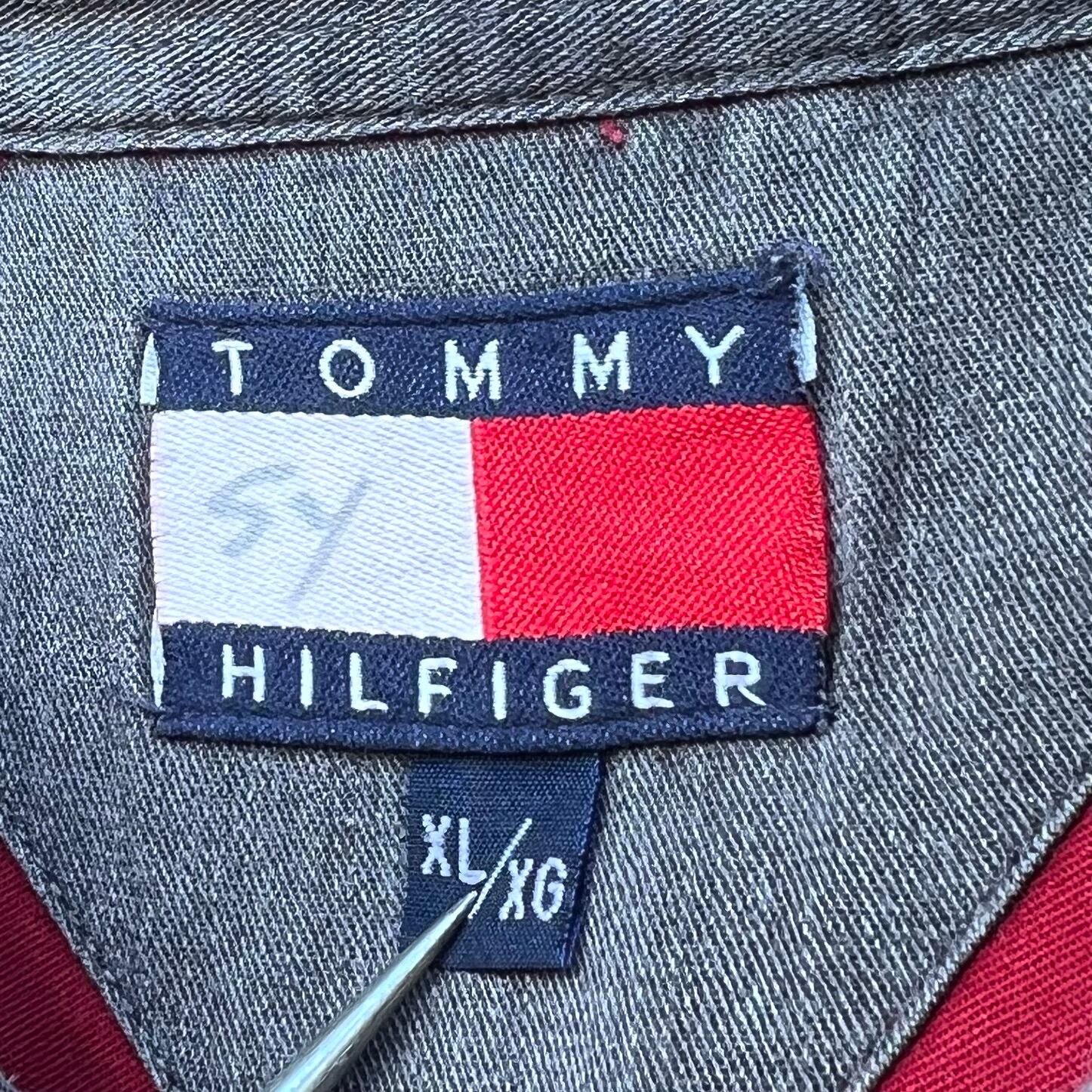 【USED】90s TOMMY HILFIGER L/S SHIRT / 90年代 トミーヒルフィガー 長袖シャツ