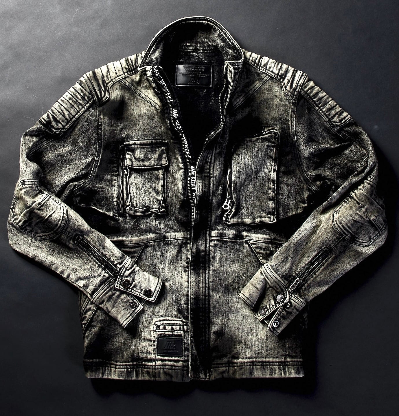 NWZ DENIM JACKET【CHMICAL KHAKI】