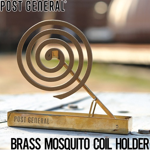 ブラス モスキートコイルホルダー POST GENERAL ポストジェネラル BRASS MOSQUITO COIL HOLDER 蚊取り線香ホルダー 98216-0009