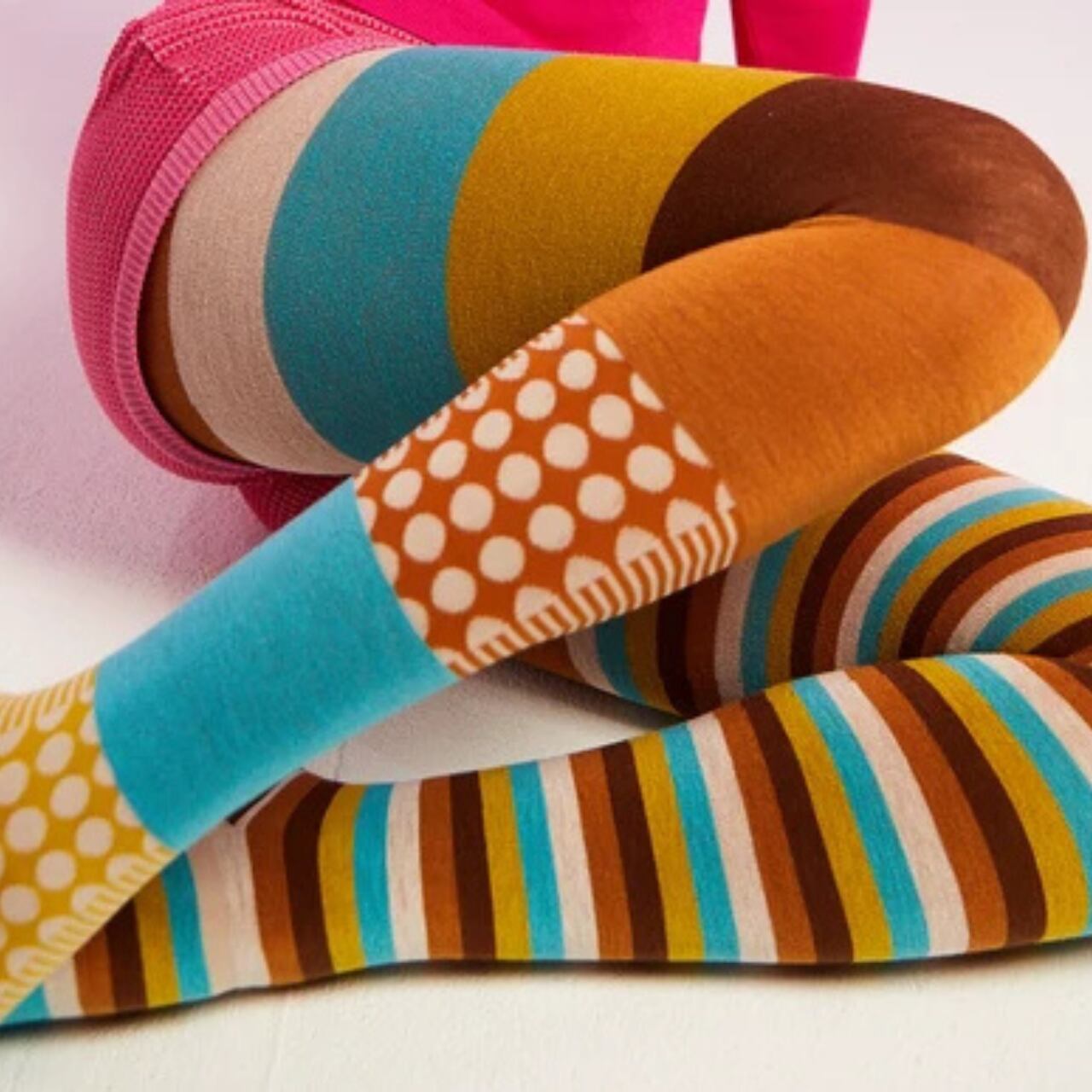 【2nd PALETTE】アート タイツ〈 pastry 〉| 日本製