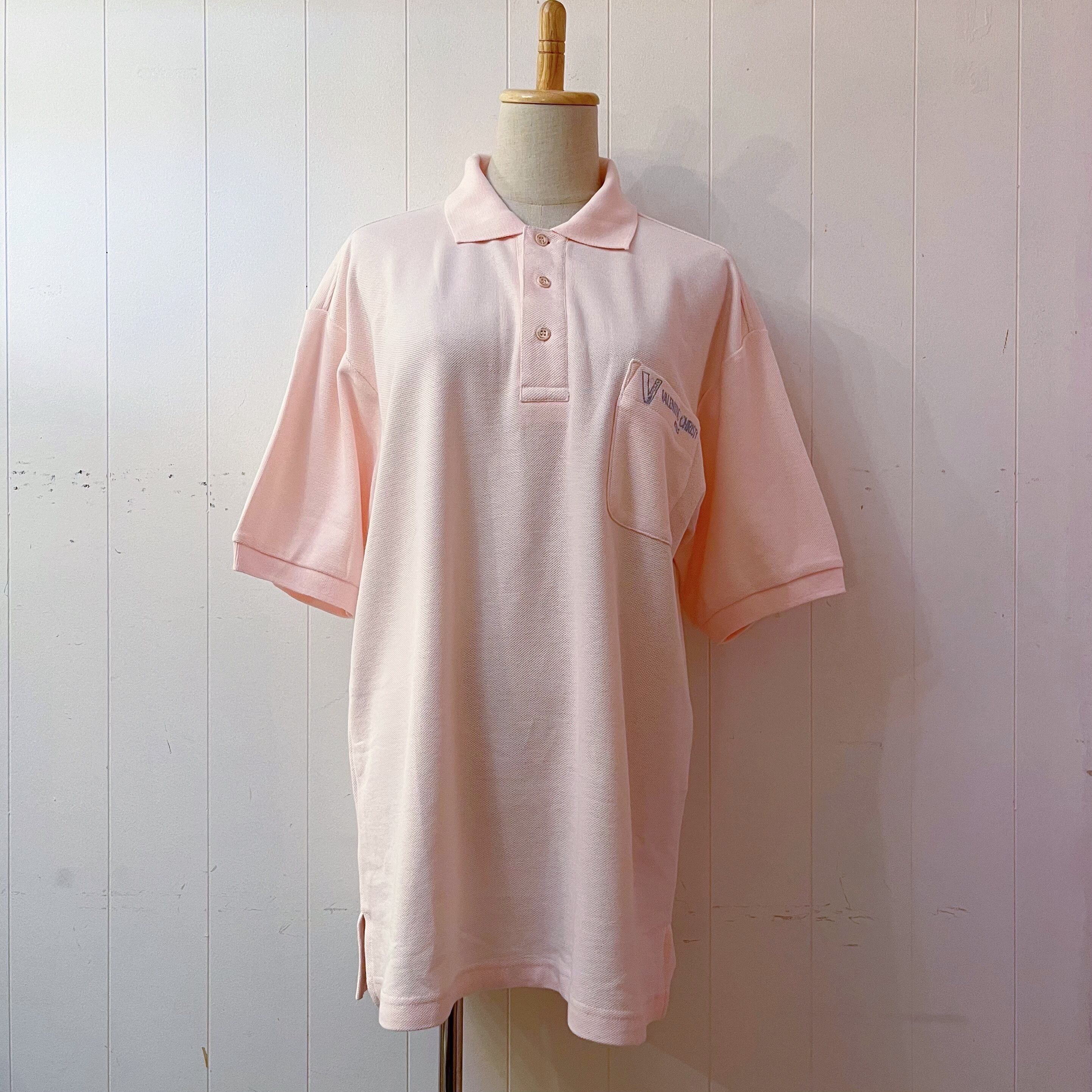valentino / pale pink polo shirt