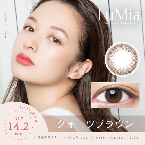 ルミア 1day《クォーツブラウン》/ LuMia 1day《QUARTZ BROWN》[10枚入り]