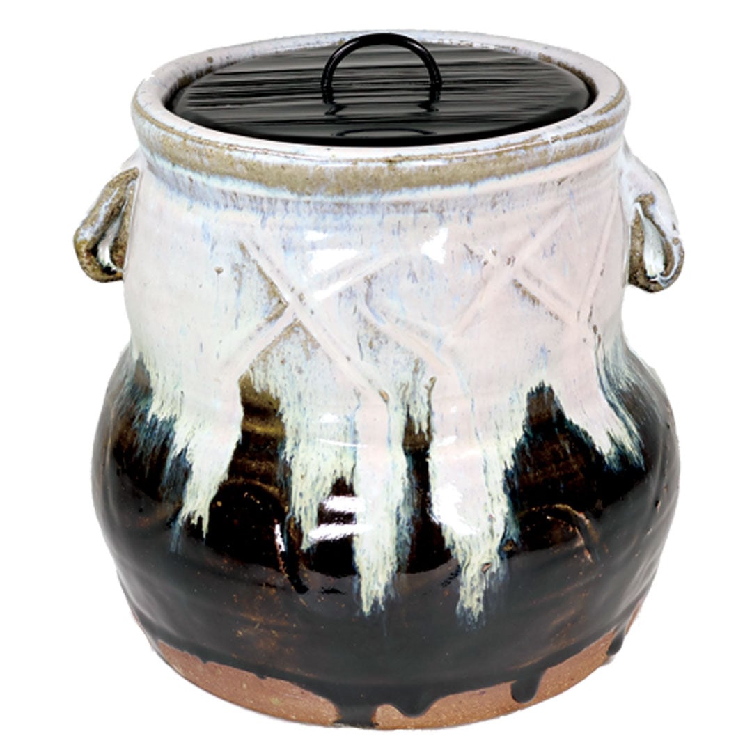 駕洛窯 御本三島水指 | 茶道具 浜田