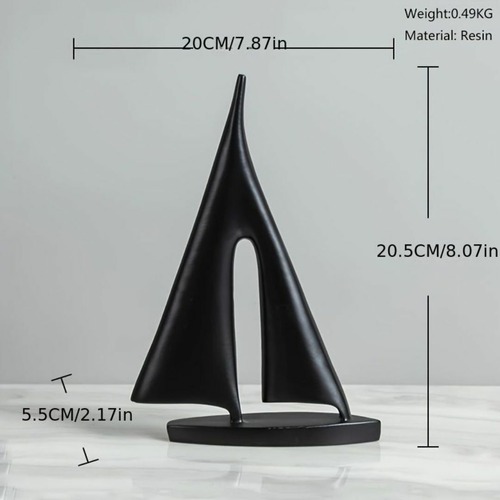 セーリングボートの模型 オーナメント シンプルなオーナメント 家庭用