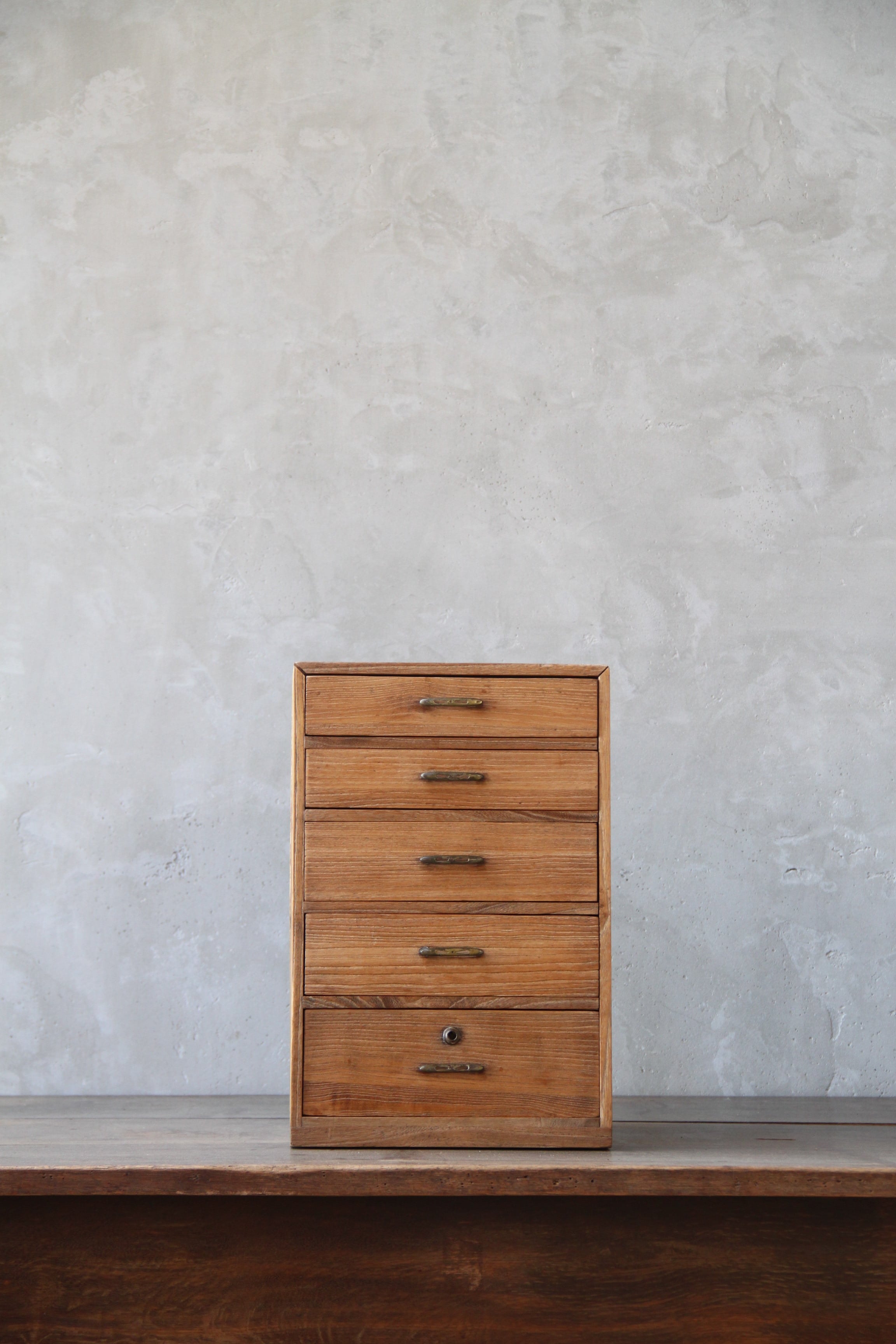 【送料無料】引出(桐) 5杯 古家具/古道具/アンティーク/小箱/引出/収納/