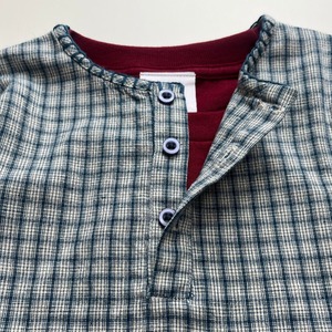 ＜REIN＞Kids Long-sleeved T-shirt  ロングスリーブTシャツ(Burgundy)