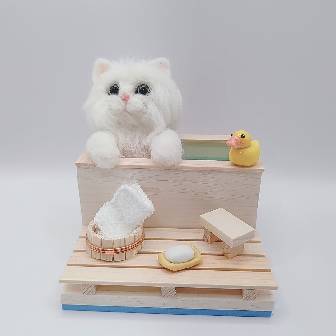 羊毛フェルトミニサイズ雛飾り♡トイプードル