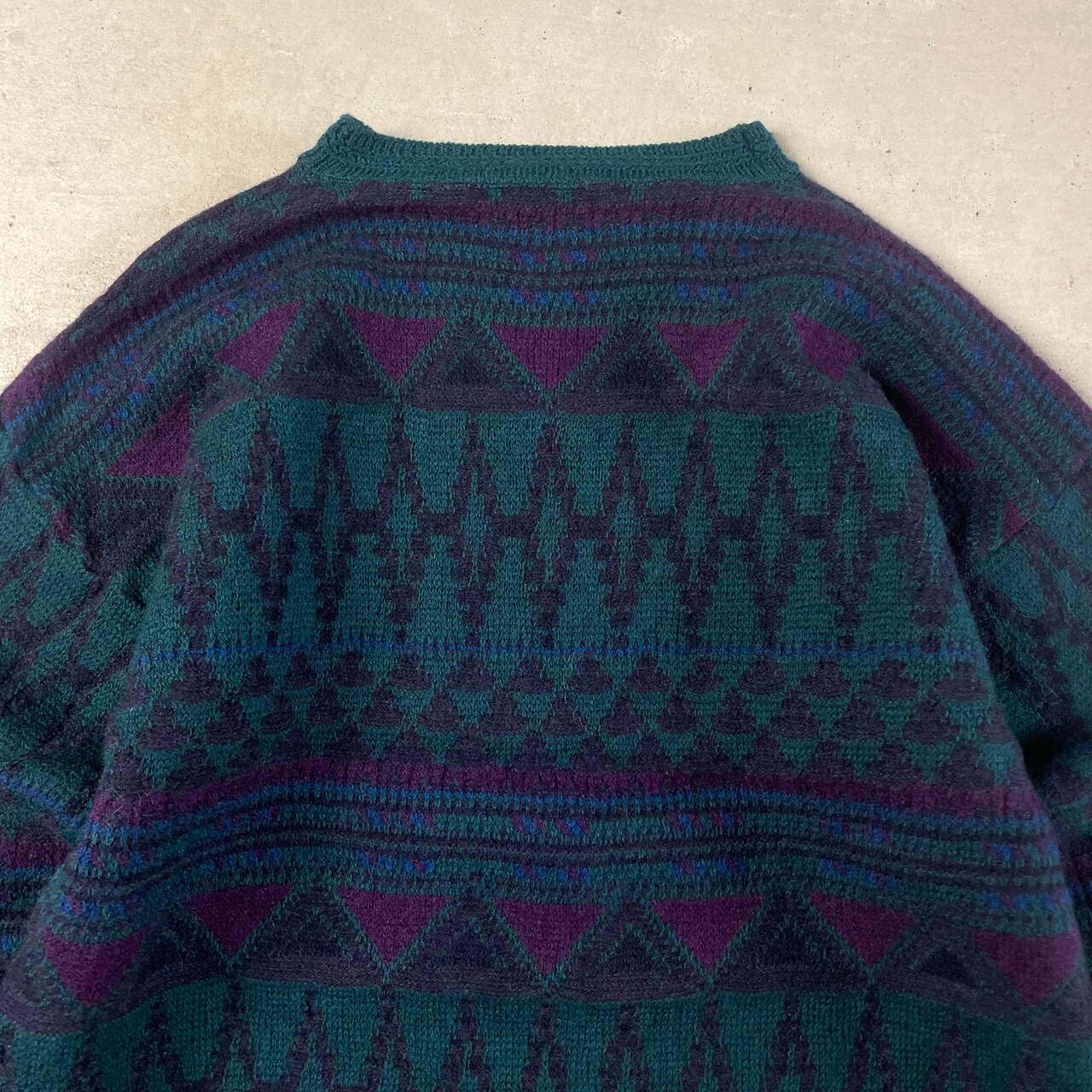 70年代 USA製 PENDLETON ペンドルトン ウールニットセーター 