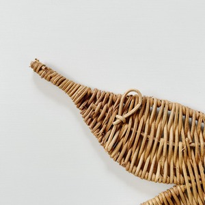 Rattan bird wall decoration (Lsize)