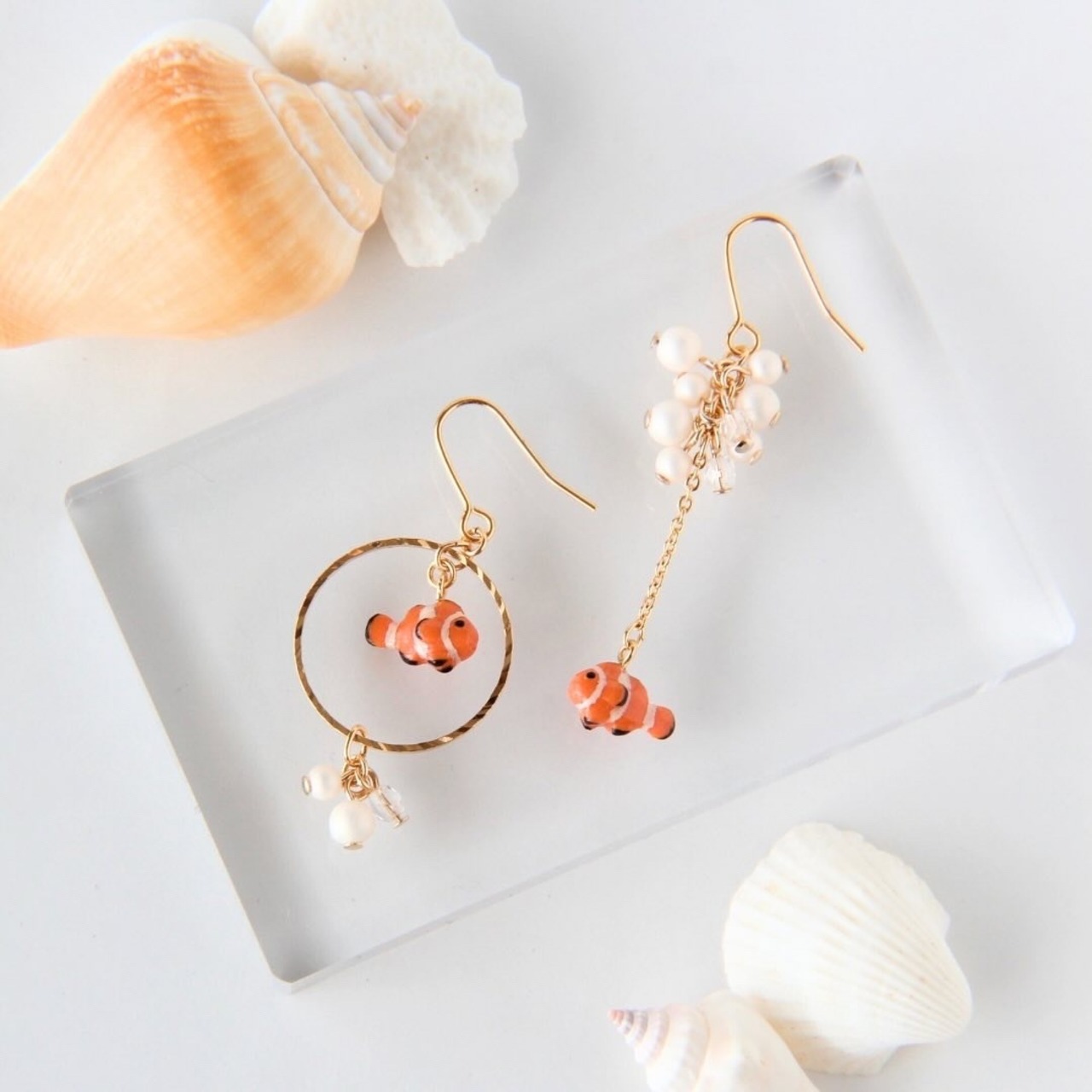 カクレクマノミピアス/イヤリング