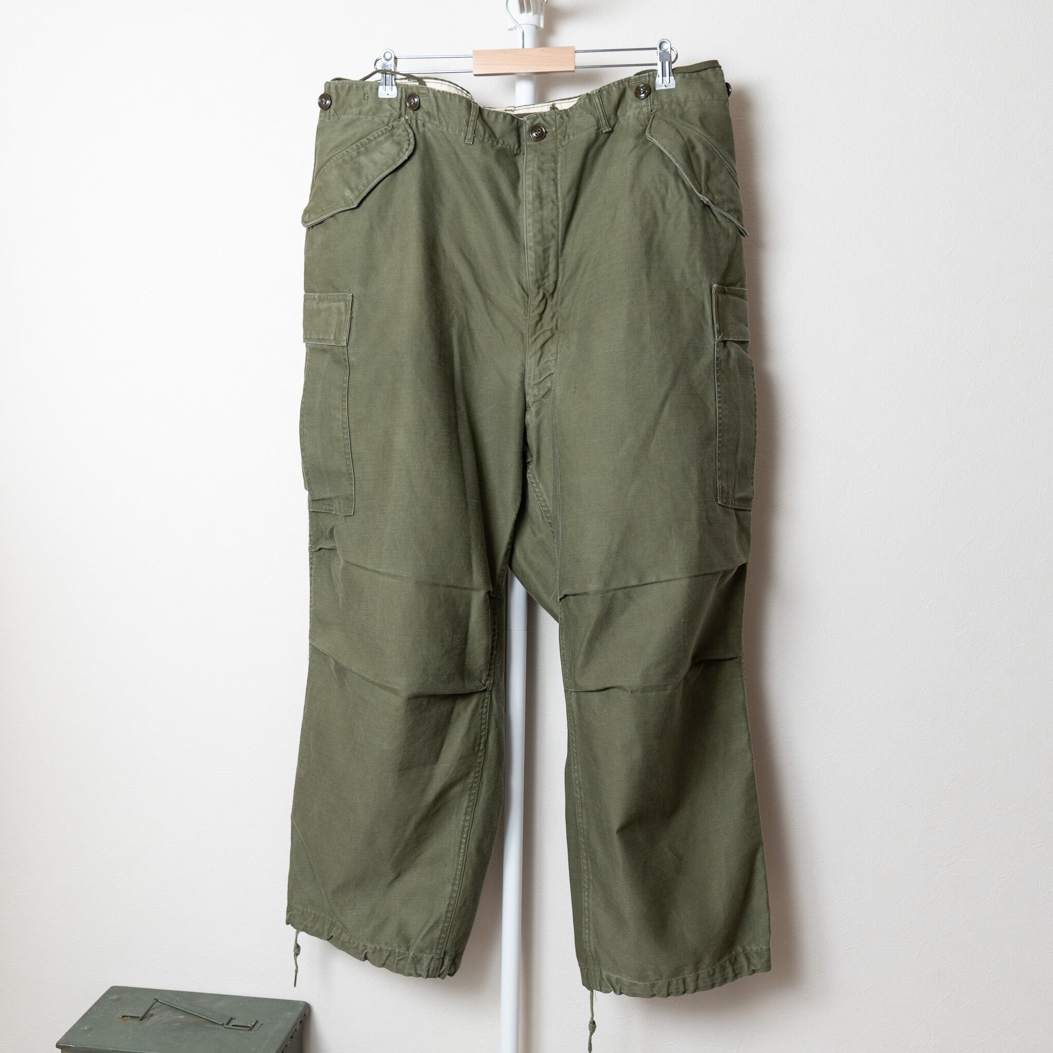 【XL-R】U.S.Army M-51 Field Trousers "Used" アメリカ軍 M-1951 カーゴパンツ 実物 USP675