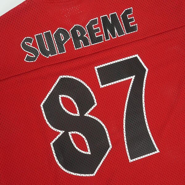 Size【M】 SUPREME シュプリーム ×Spitfire 26SS Football Jersey Red