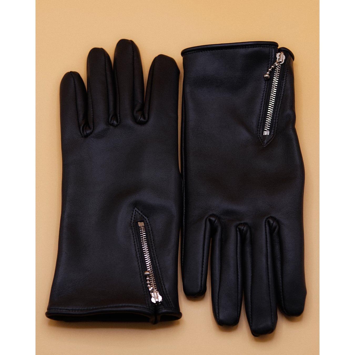 KLASICA] (クラシカ) 25F-GLV-L50 Classic Zip up Semi long Leather