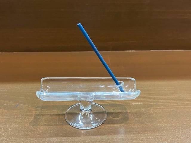 癒し空間 自分時間【香りを楽しむ・リラクゼーション】お香立て(耐熱ガラス製)スティック用 整う時間 瞑想 整える
