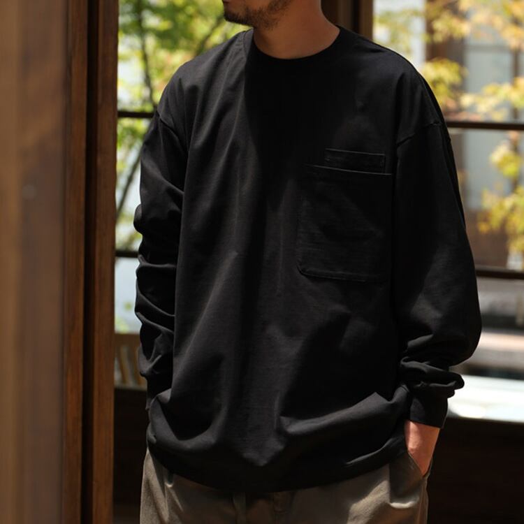 ★DOUBLE POCKET SIMPLE BASIC T-SHIRT　　　23254