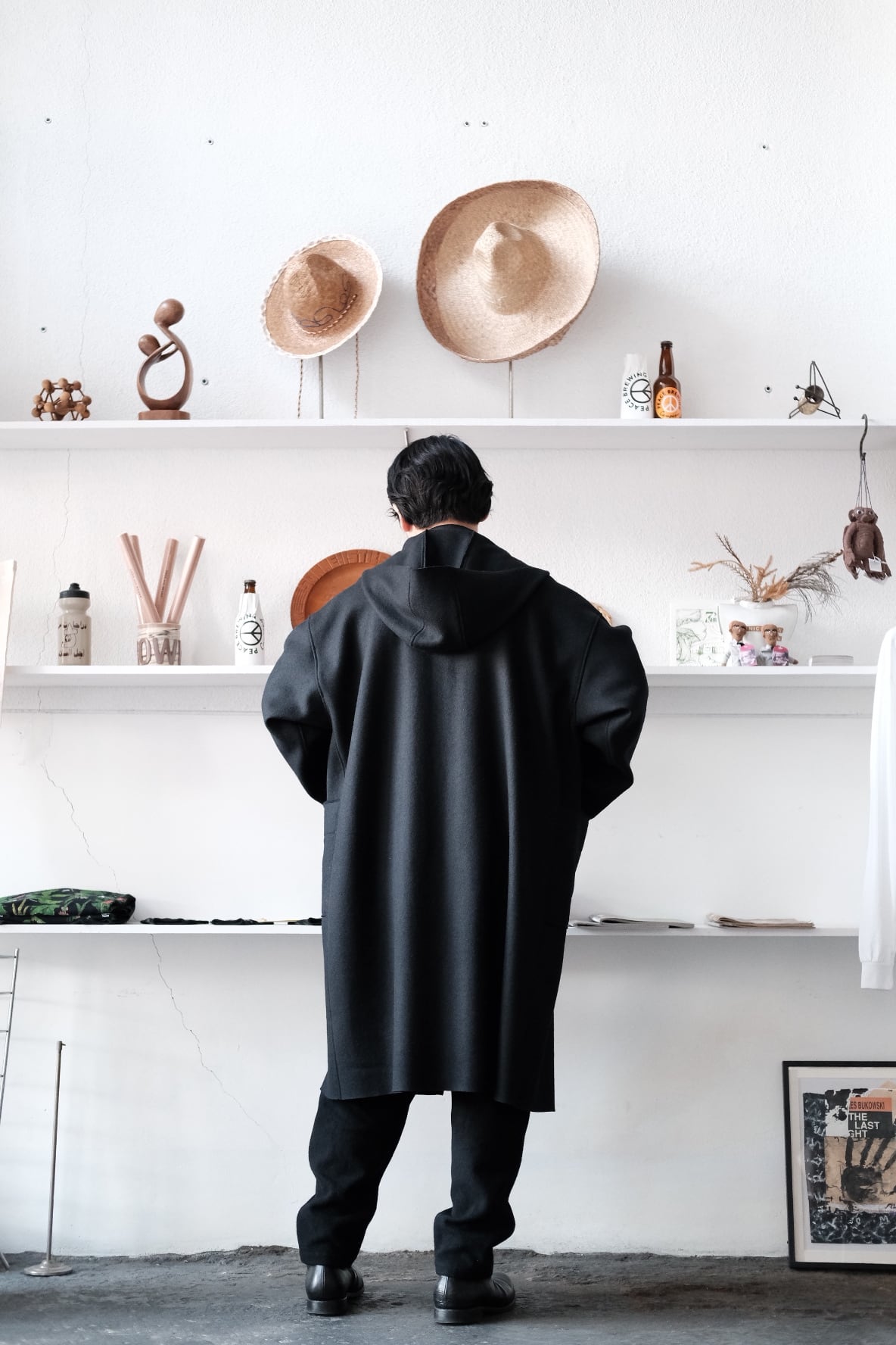 MITTAN＜ミッタン＞圧縮ウールニットフードコート | Inhigh