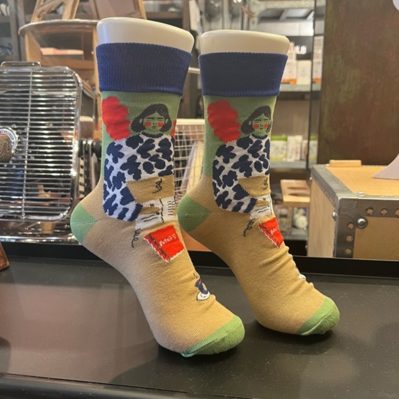 TOPANGA SOCKS Lady's　Diary Time　レディースソックス日記の時間　　ソックス　靴下　ギフト　プレゼント