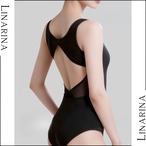 ルドダイヤ ノースリーブレオタード 5色展開 L0415