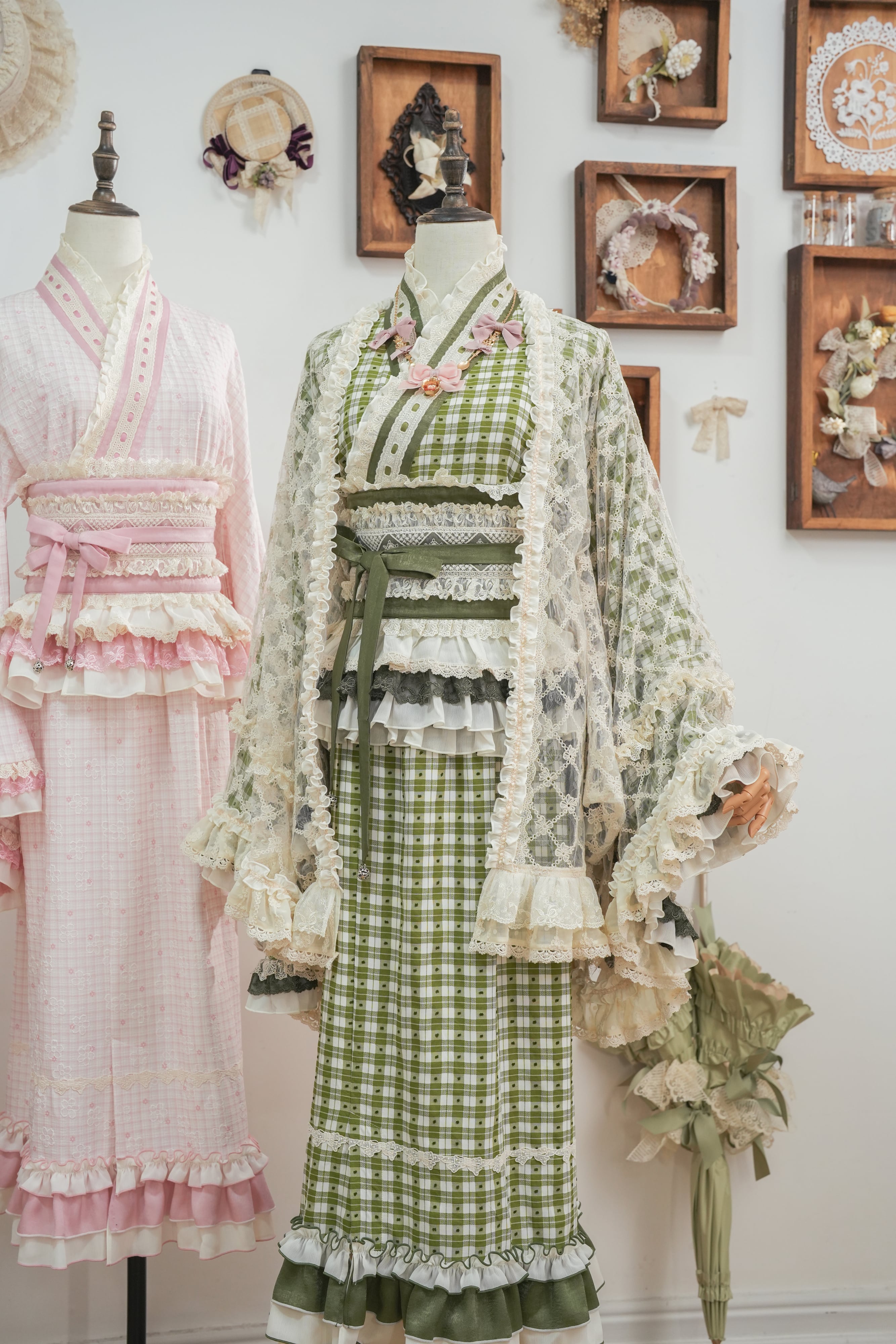 Fashion Show】あけぼのの供人 レース羽織 | HoshibakoWorks