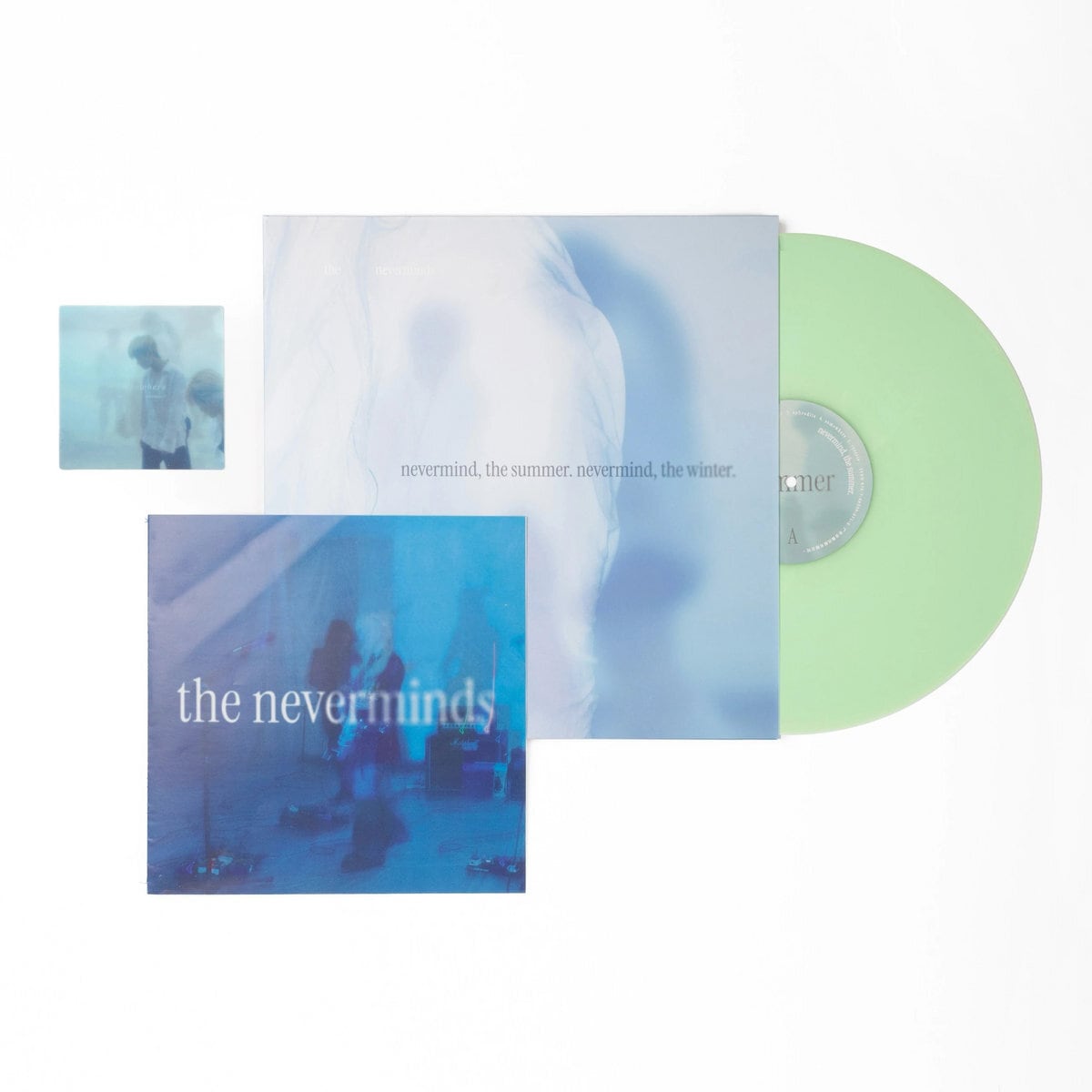 the neverminds / Compilation of nevermind, the summer. nevermind, the winter.（175 Ltd Clear Green LP）