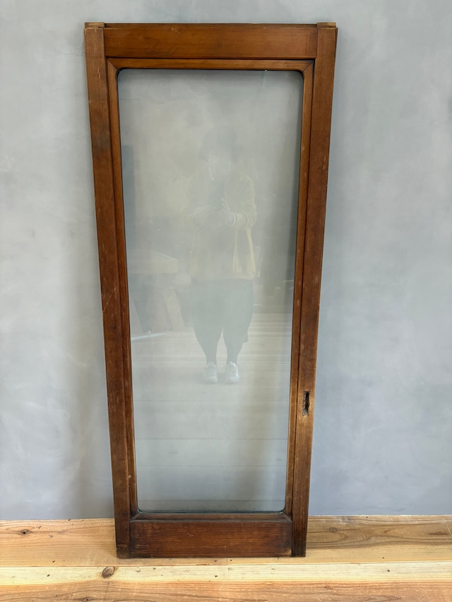 st76 【古建具】ガラス戸 引手右