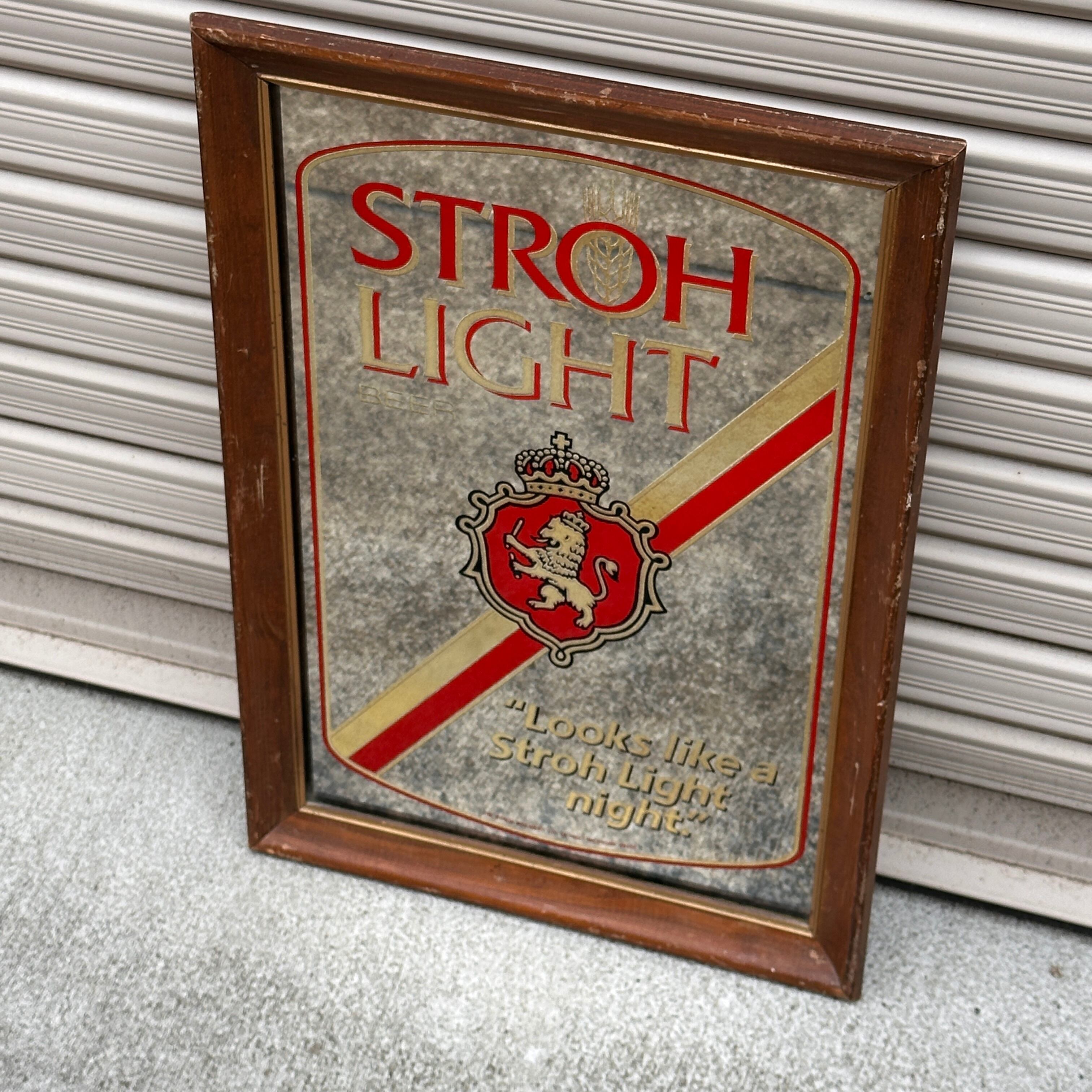 STROH LIGHT(ストローライト) ヴィンテージパブミラー