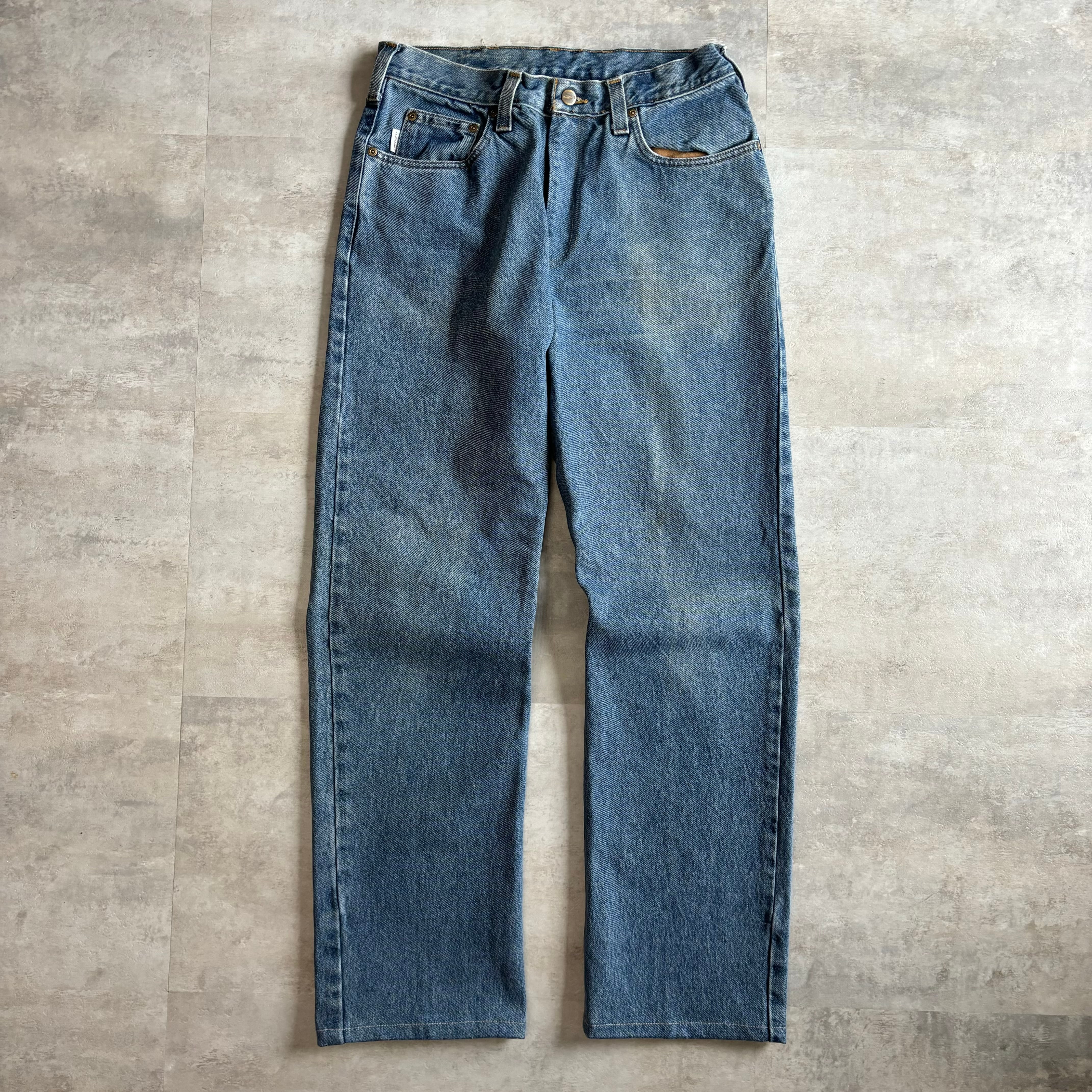 《実寸w31l30》carhartt デニム ワークパンツ no.1689