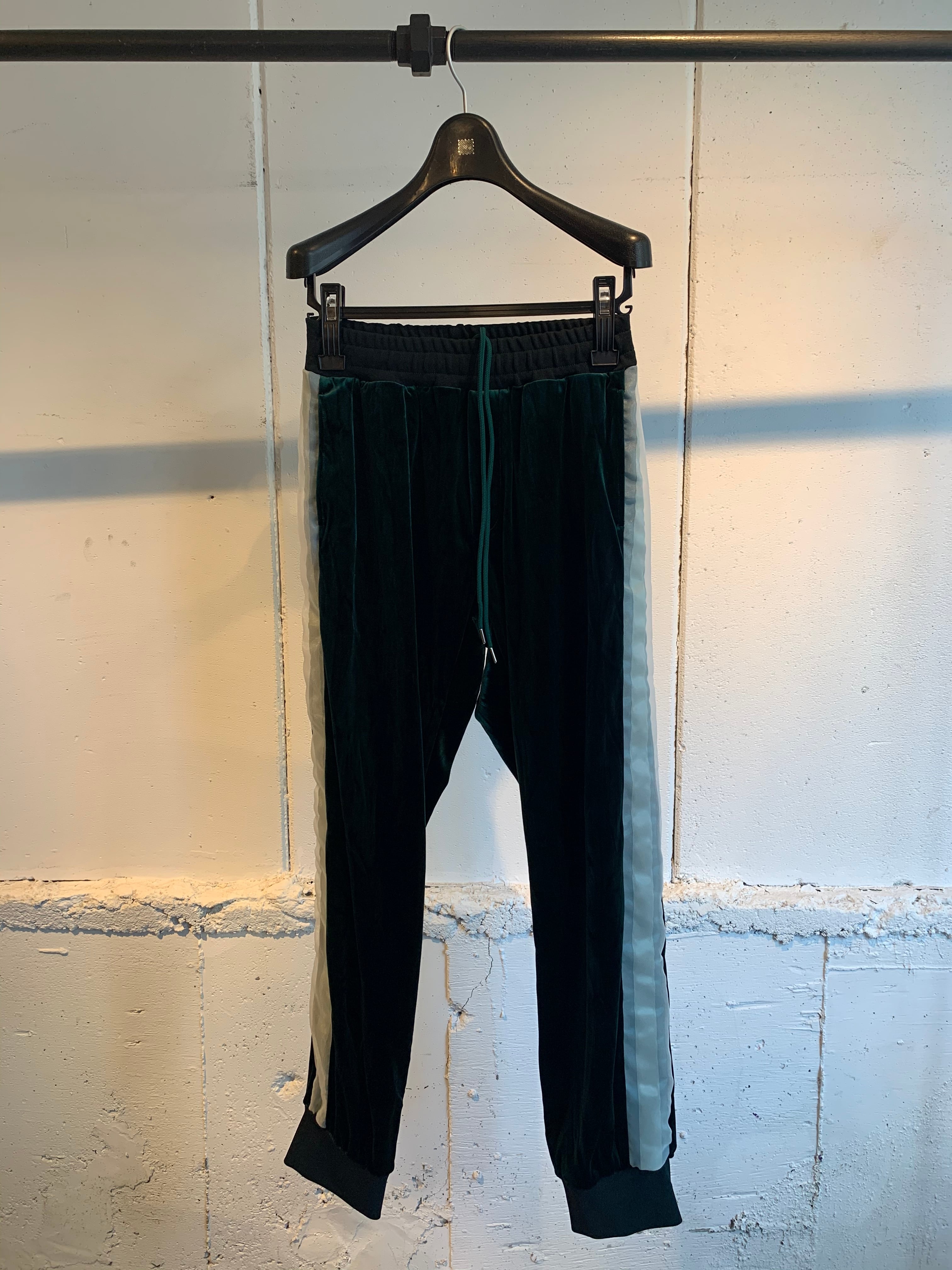 NEON SIGN  VELOR JERSEY PANTS