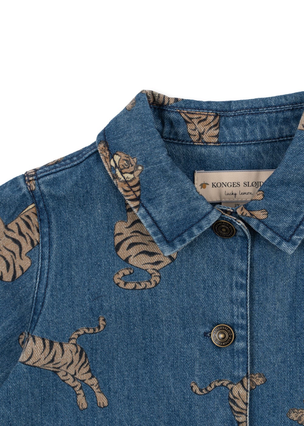 MAGOT JACKET GOTS TIGER【Konges Sloejd コンゲススロイド】デニム