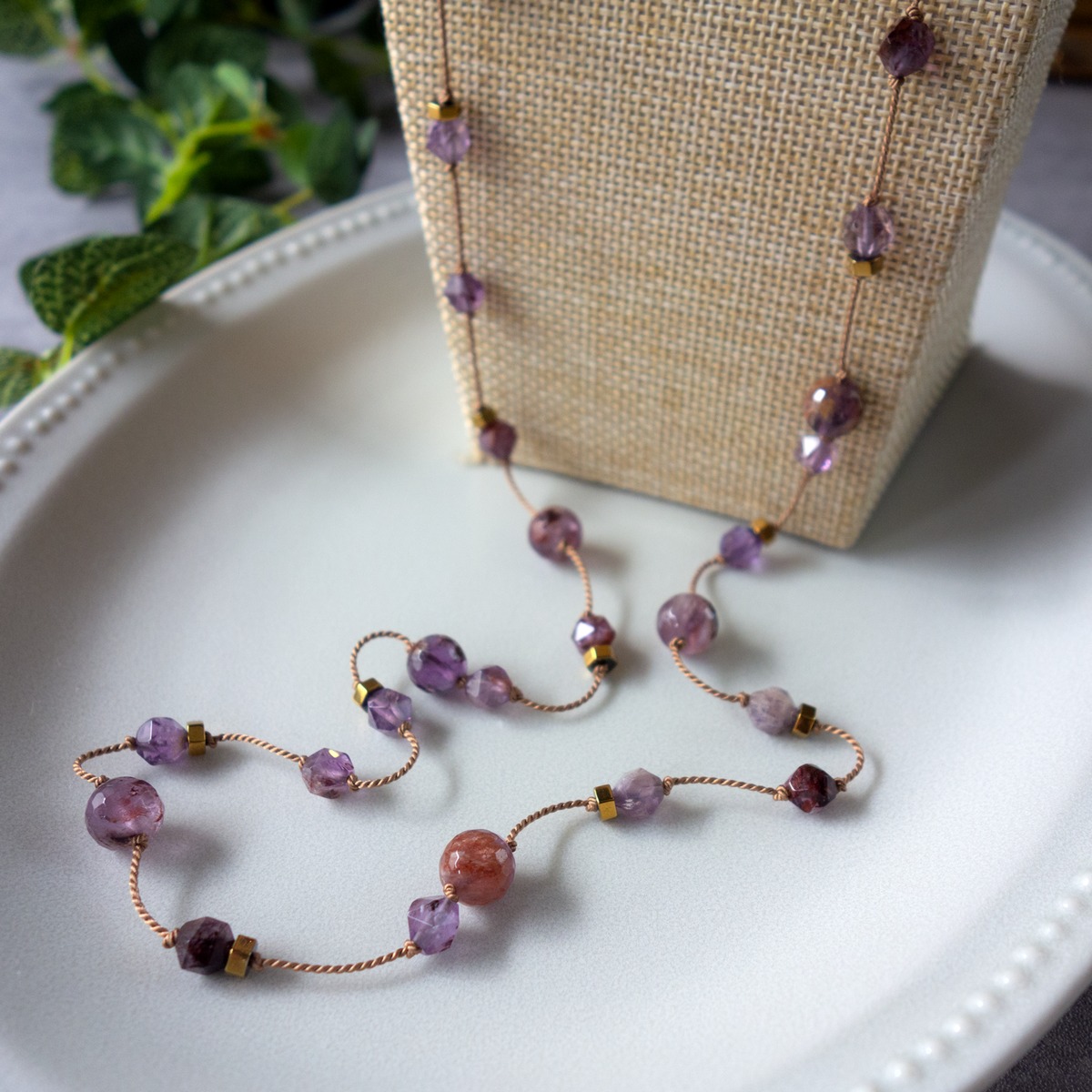 Jardin_ ジャルダン／ガーデンアメジスト*庭園のヒーリング 【シルク