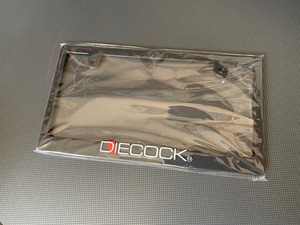 ライセンスフレーム　DIECOCK 2枚セット