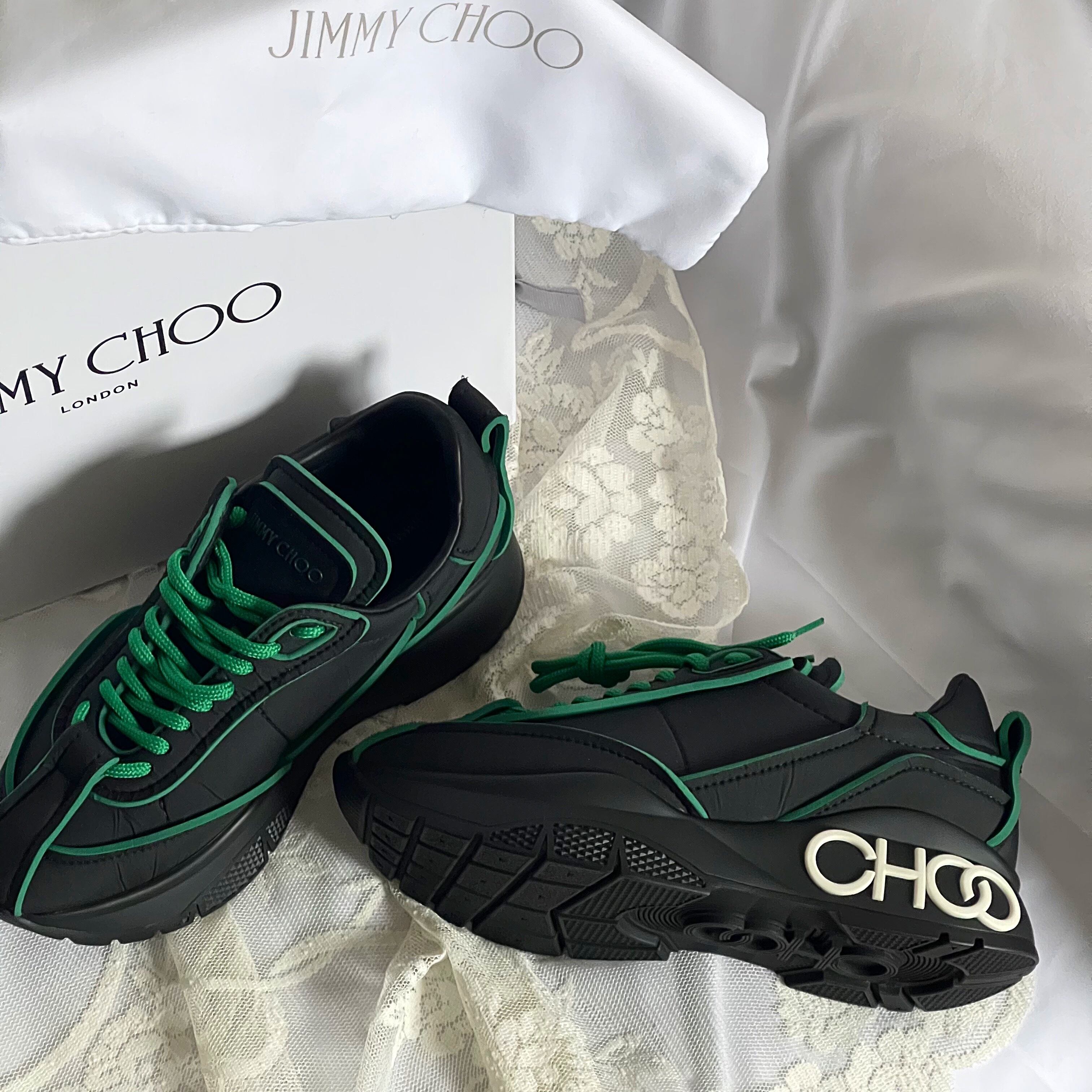 JIMMY CHOO ジミー チュウ RAINE スニーカー-