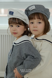 LALALAND 26/SS (Kids)Sailor-collar shirt
