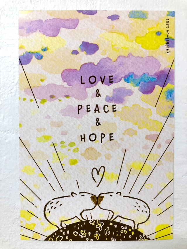 ❣️完売御礼❣️【送料無料】LOVE &PEACE &HOPEセット世界イチゆる 