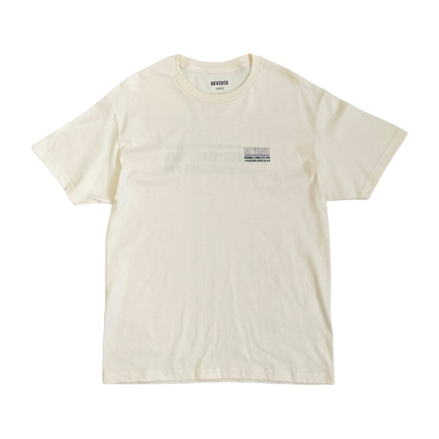 Reverse Original - Number S/S Tee - Cream