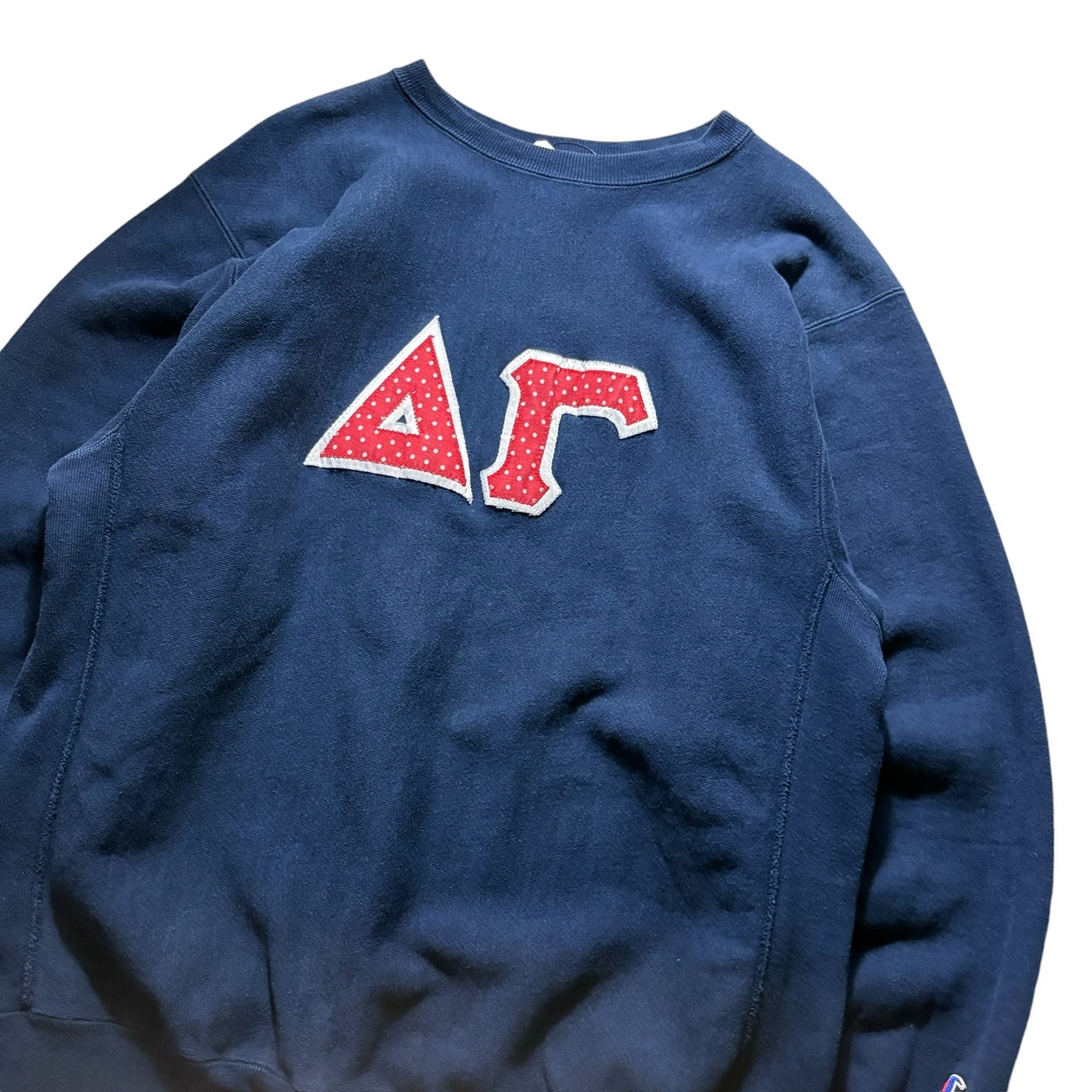 vintage 1990’s CHAMPION “reverse weave” “dot initial”