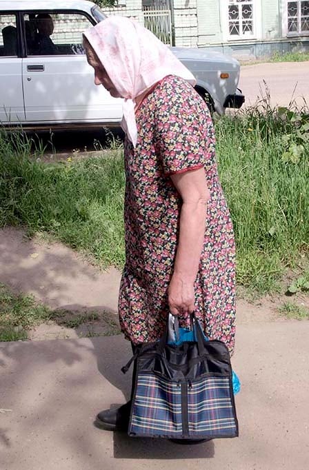 ロシアのおばあちゃんセット（ルームウェアセット）