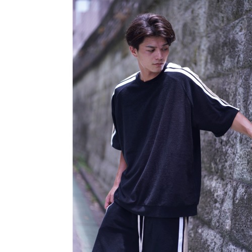 MATIN AVENIR×GINRHYMES/SET UP TOPS/BLACK