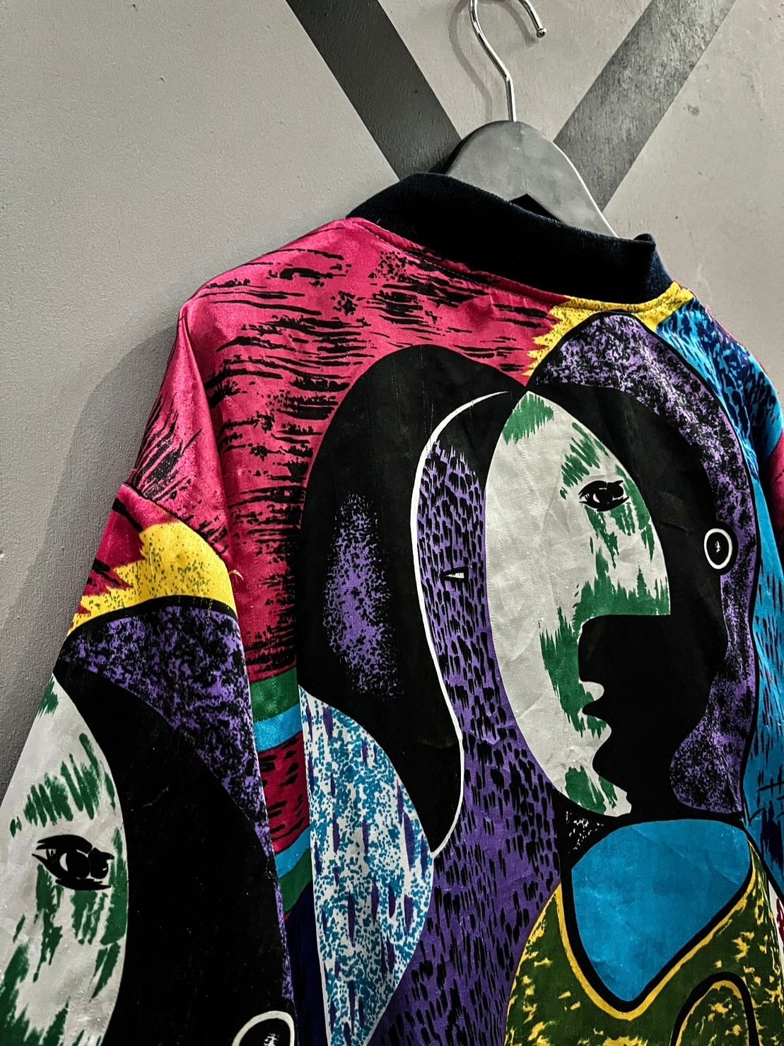 Picasso design blouson jacket/ブルゾン X VINTAGE】