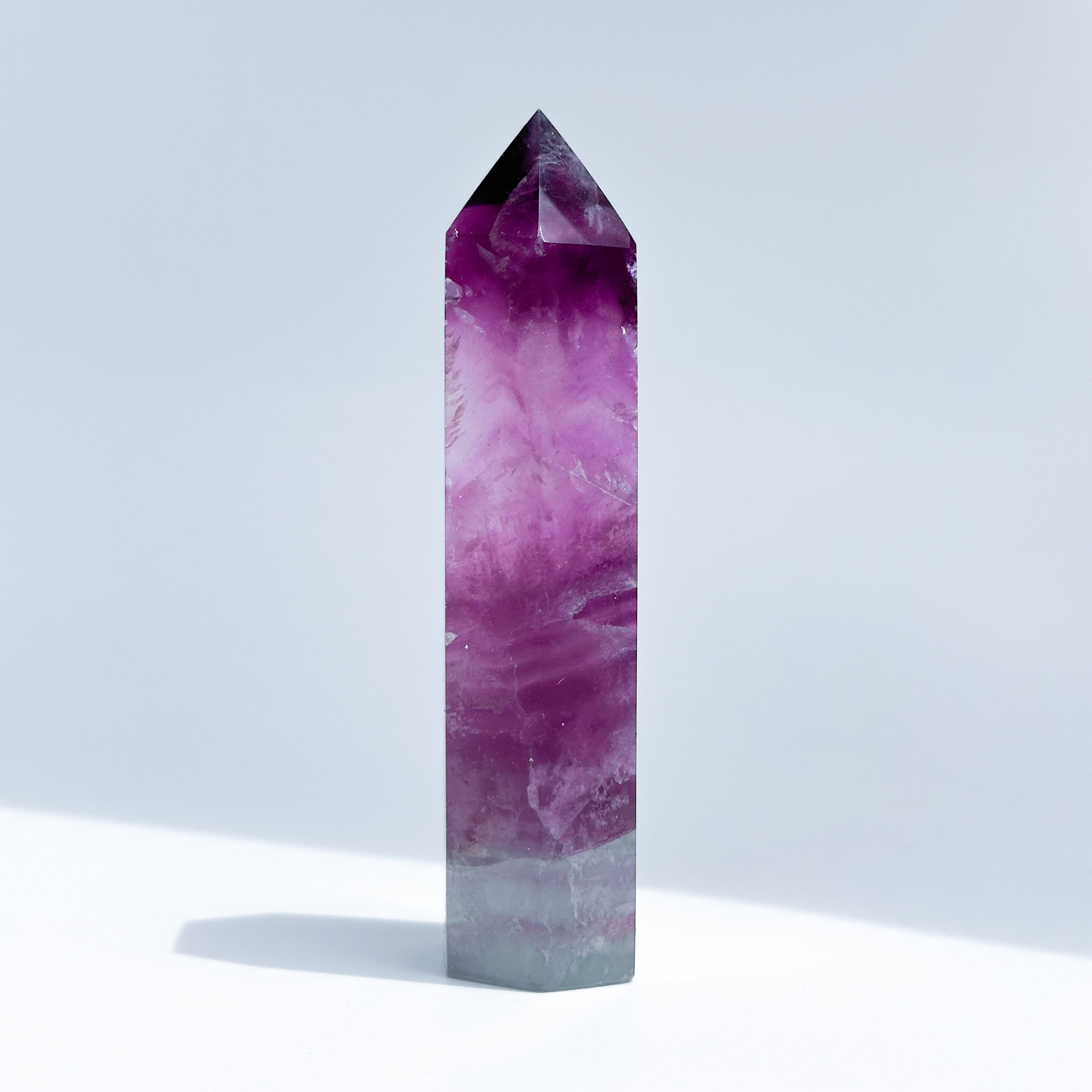 レインボーフローライト タワー22◇ Rainbow Fluorite ◇天然石・鉱物