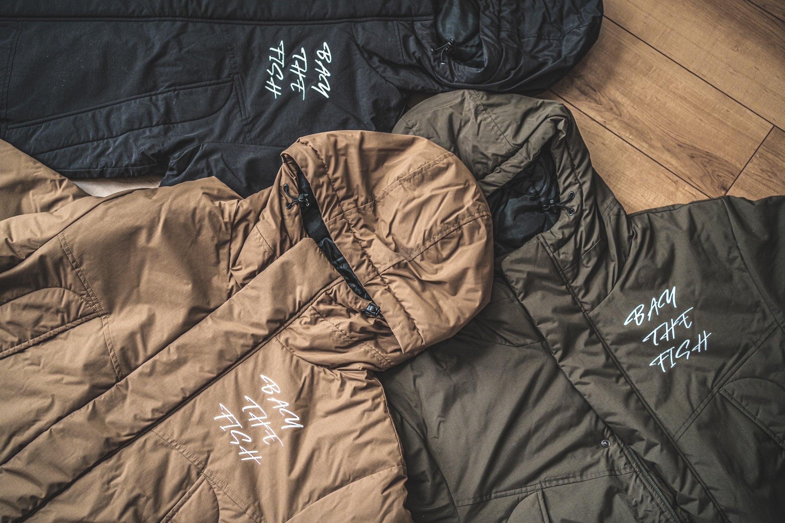 BAY THE FISH ウォーム シェル パーカー（中綿入） | BAY THE FISH