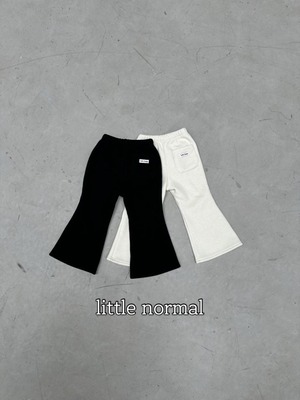 ※11/23まで5%OFF予約【little normal】flare pants pants/S-JS
