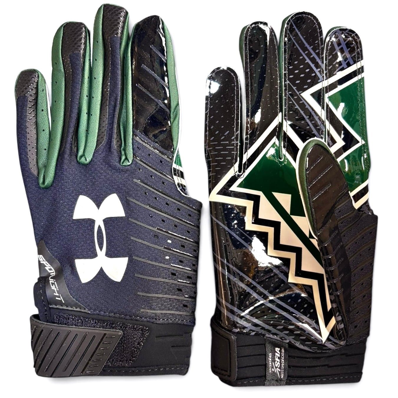 【L】UA SPOTLIGHT GLOVE ハワイ限定モデル アメフト グローブ L】UA SPOTLIGHT GLOVE ハワイ限定モデル アメフト グローブ | END