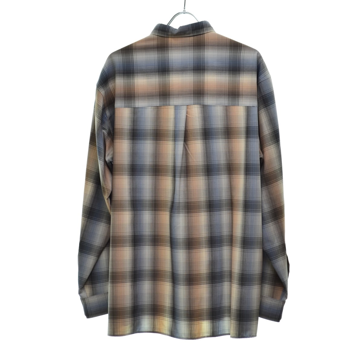 オーラリーauralee SUPERLIGHTWOOL CHECK SHIRTS