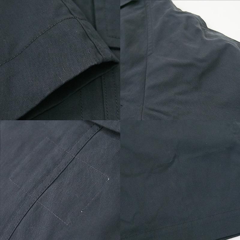 MHL. ライナー付 ステンカラーコート ネイビー 596-4210500 121 | 質